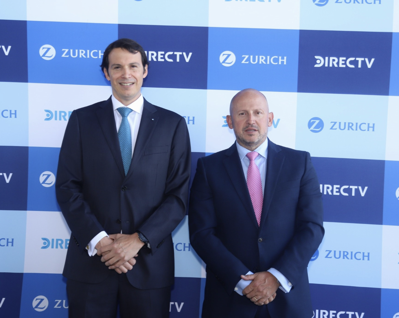 Nicolás Marchant, CEO de Zurich Seguros Ecuador y Fernando Ferro Albornoz, CEO de DIRECTV Ecuador.